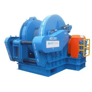 ACE 83-120 Tonne Working Load Limit (WLL) Hydraulic Drum Winches