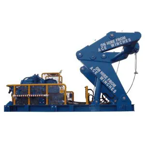 ACE 15 Tonne Fast winch and A-frame