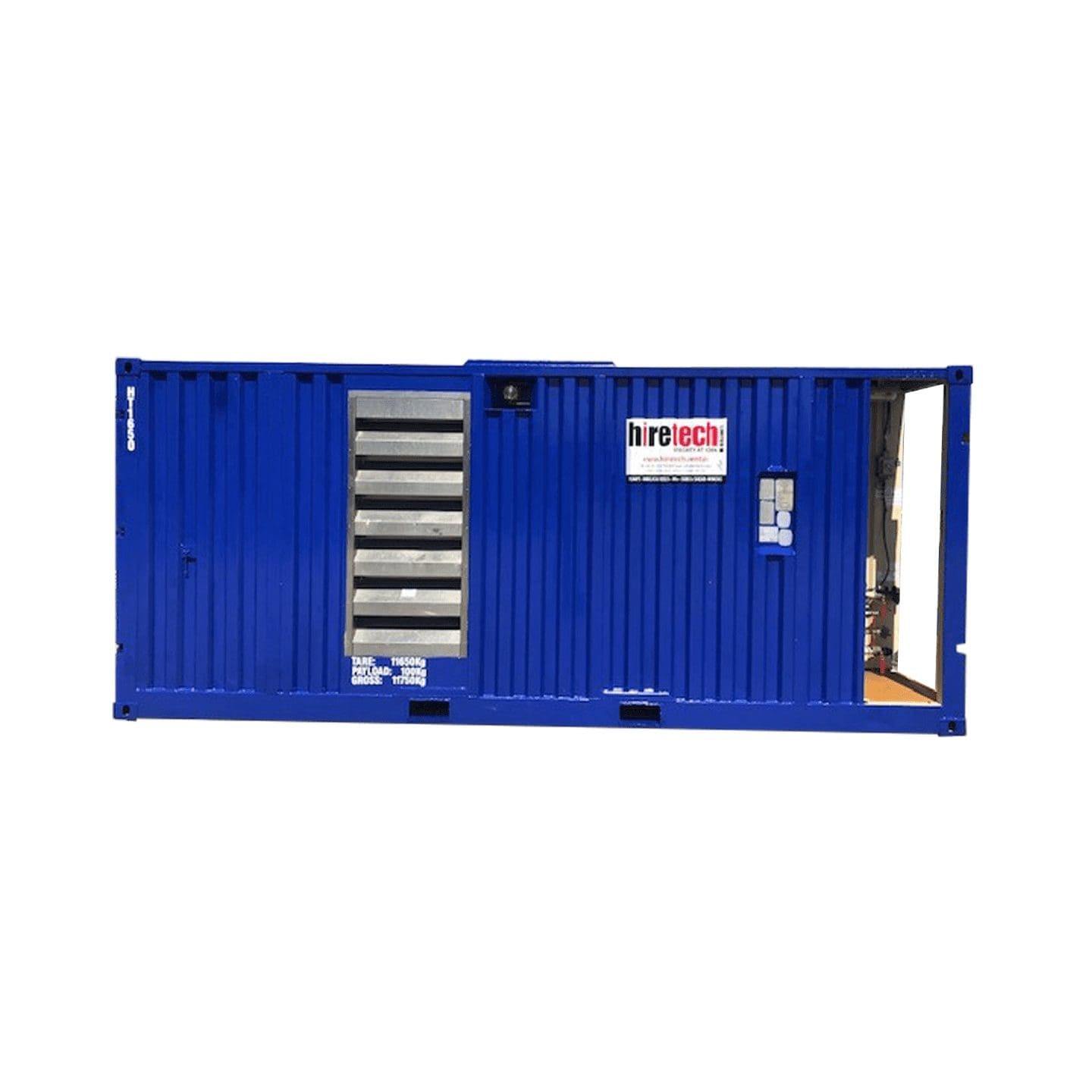 DNV 2.72 Containerised Zone 2 Diesel Driven 1000 CFM 10 Bar Air